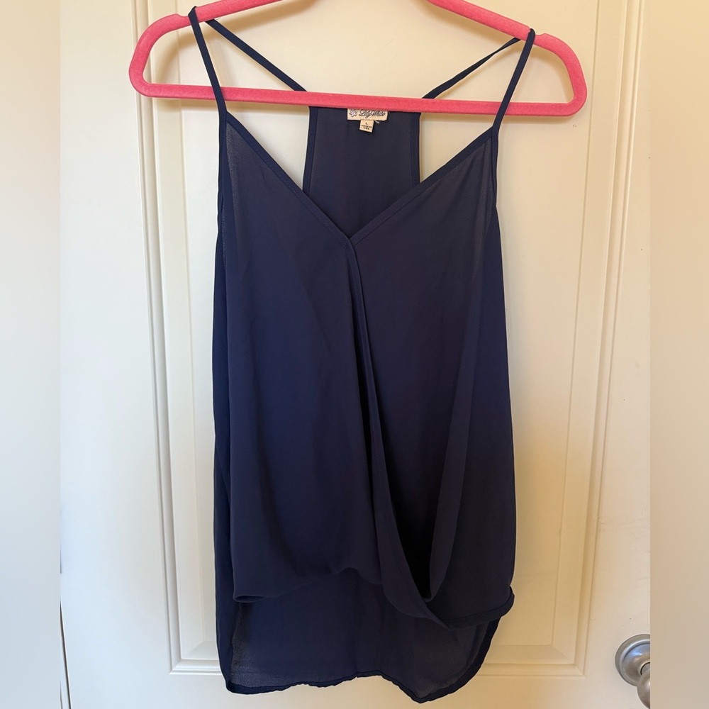 Navy Camisole Top